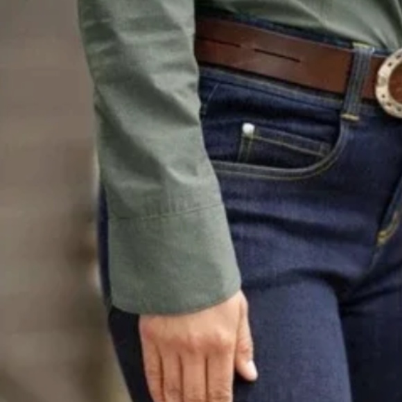 Kerrits Convertible Sun Shirt Cypress Size Small Equestrian Outdoor Shirt - Picture 6 of 6